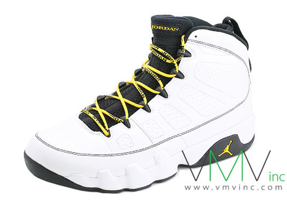 Air Jordan Ix White Citrus Dark Army 3