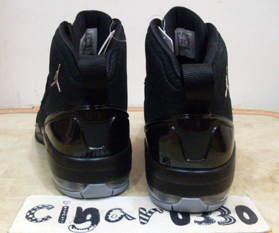 Air Jordan Ol School Iv Black Metallic Silver Sample 4