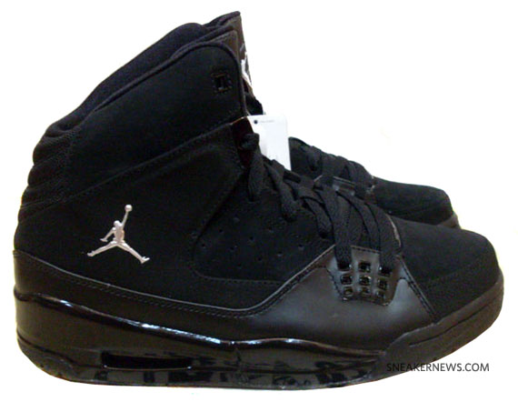 Air Jordan Flight SC-1 - Black - Light Graphite - Metallic Silver