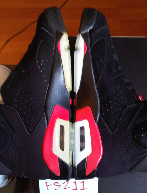 Air Jordan Vi Black Infrared Vs 2000 Retro 1