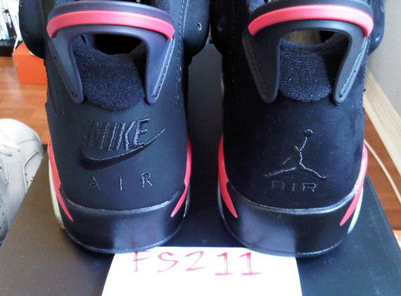 Air Jordan Vi Black Infrared Vs 2000 Retro 3