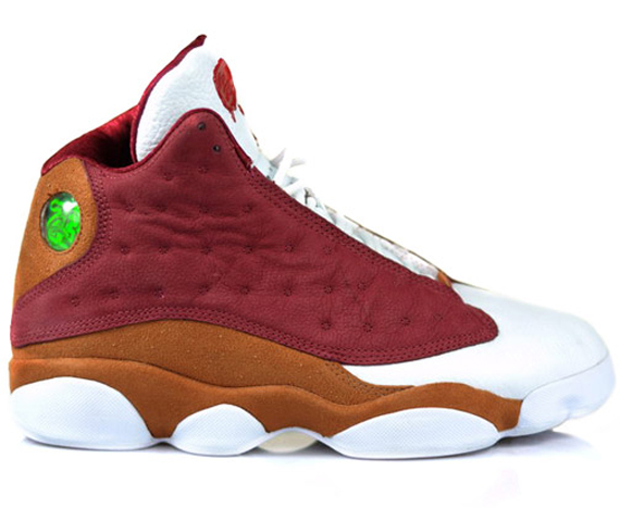 Air Jordan Xiii 13 Bin 23 Red Brown White 01