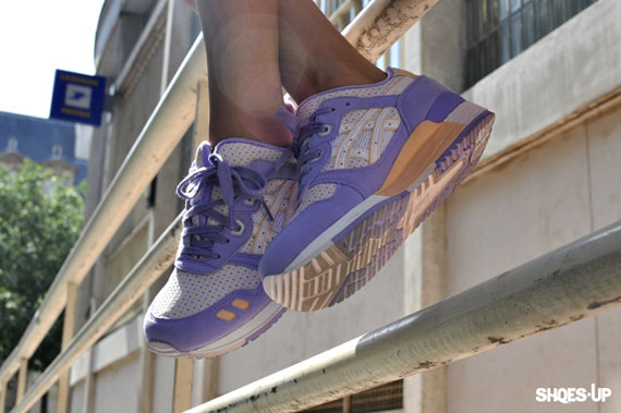 Asics Gel Lyte III – Lavender – White – Orange