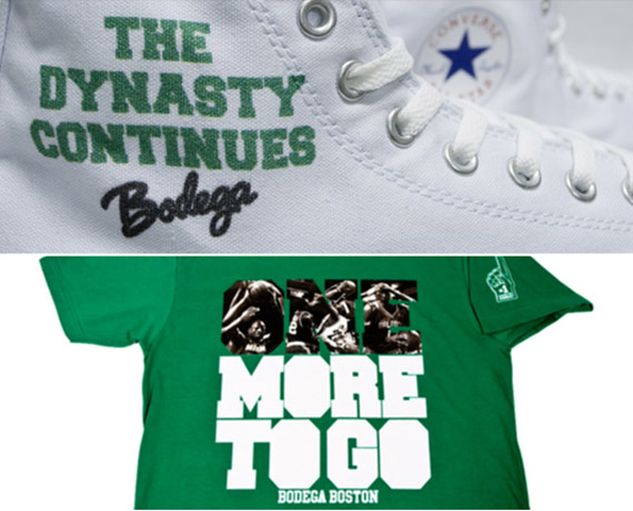 Bodega x Boston Celtics x Converse Chuck Taylor + T-Shirt Giveaway