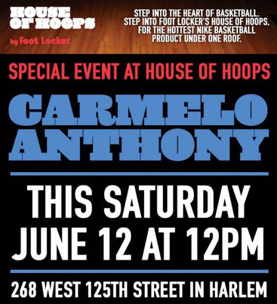 Carmelo Foot Locker House Of Hoops 6 12