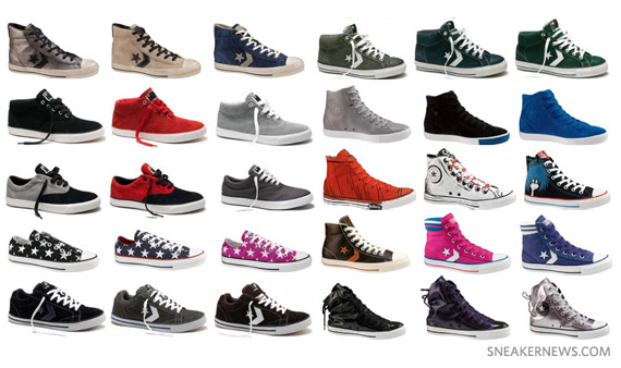 Converse Fall 2010 Footwear Preview Summary