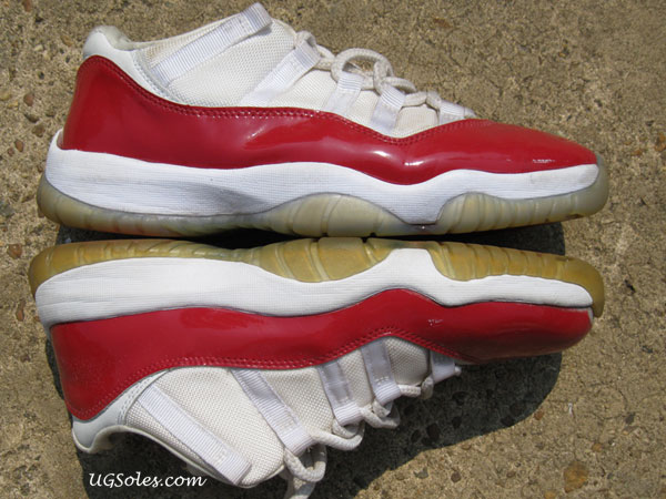 How To Clean Yellowing Yellow Sole Sea Glow 08