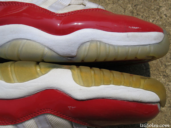 How To Restore Yellowed Soles with Sea Glow