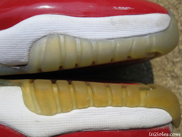 How To Clean Yellowing Yellow Sole Sea Glow 10