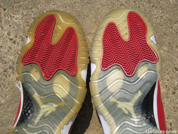 How To Clean Yellowing Yellow Sole Sea Glow 15