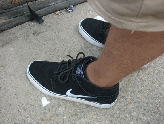 Nike SB Zoom Stefan Janoski Mid - Black - White