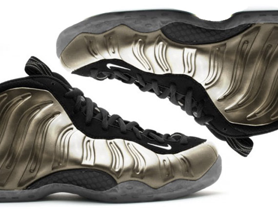 Nike Air Foamposite One Metallic Pewter Black 1