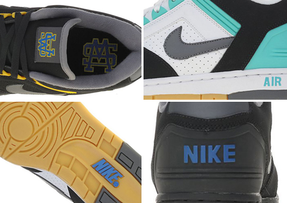 Nike Air Force Ii Black Yellow Black Blue White Summary