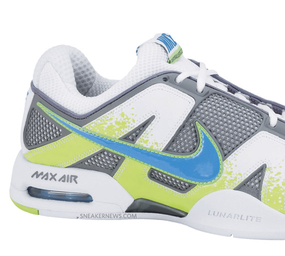 Nike Air Max Courtballistec 2.3 Neptune Blue Electric Green Lava 3