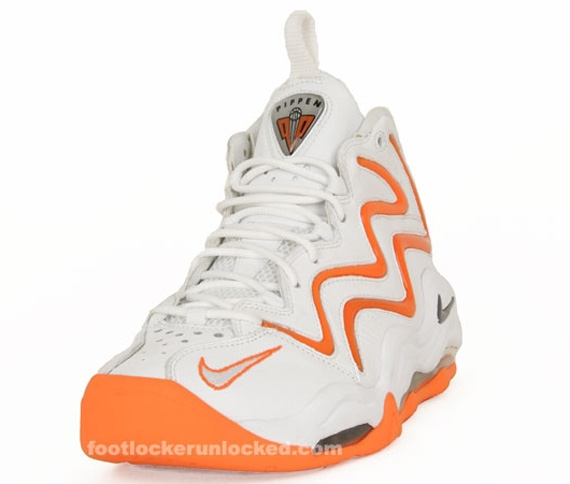 Nike Air Pippen White Orange 05