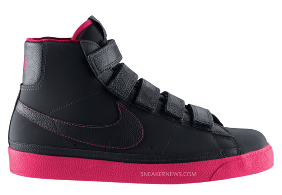 Nike Blazer Ac High Dark Grey Solar Red 1