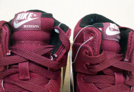 Nike Dunk High Zoom - Monochromatic Canvas - Dark Pink | Sample