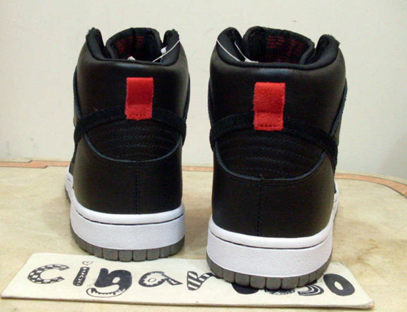 Nike Dunk High Premium Black Unreleased Sample 4