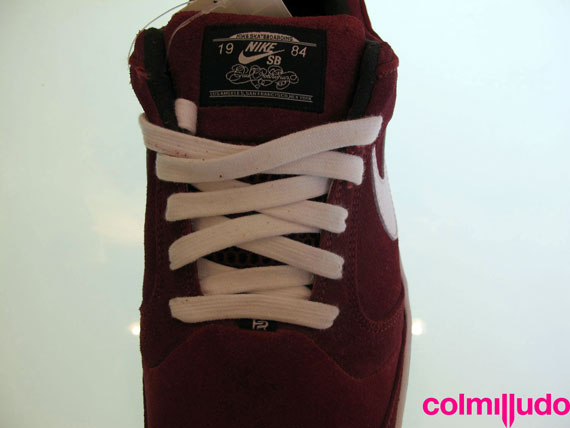 Nike Sb Prod 4 Burgundy White 06