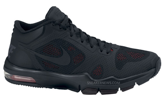 Nike Trainer 1.2 Mid Fuse Black Red 1