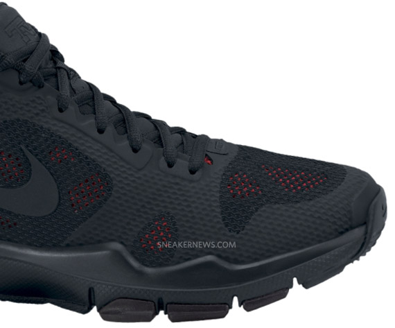 Nike Trainer 1.2 Mid Fuse Black Red 4