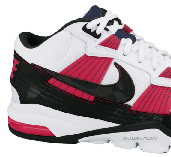 Nike Trainer Sc 2010 White Black Solar Red 3