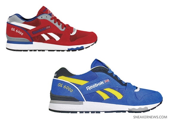 Reebok GL 6000 – Red – White – Blue + Blue – Yellow – White | S/S 2011