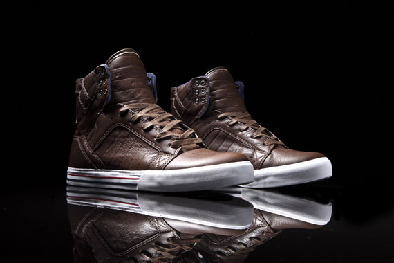 Supra Skytop Brown Leather 03