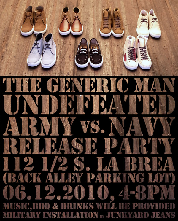 Undftd X The Generic Man Navy Vs Army 8