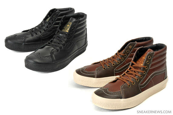 Vans Sk8-Hi ‘V38Medallion’ – Black + Brown