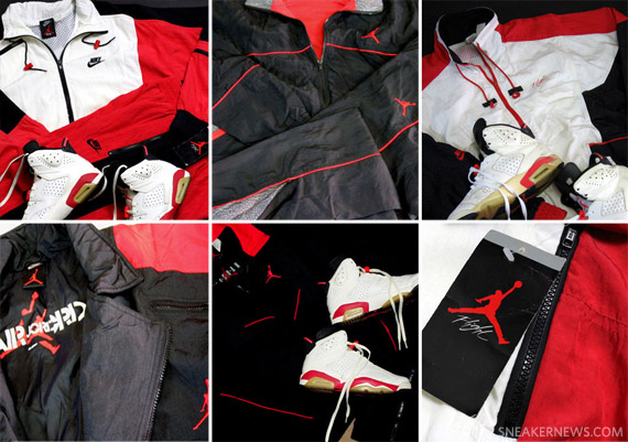 Vintage Air Jordan Warm-Up Suits - Part 1: 'Bred' Edition