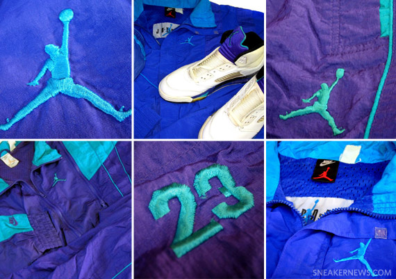 Vintage Air Jordan Warm Up Suits Grape