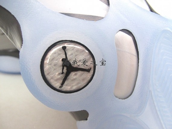 Air Jordan Six Rings - Metallic Silver 3M - Detailed Images