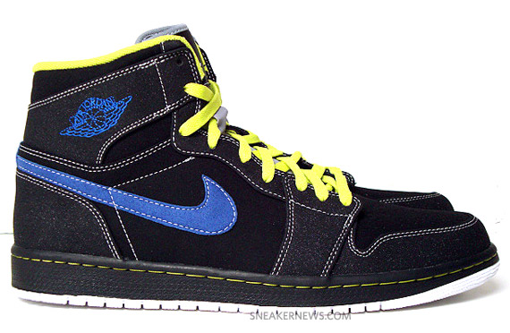 Air Jordan 1 High Black Cyber Sapphire 2