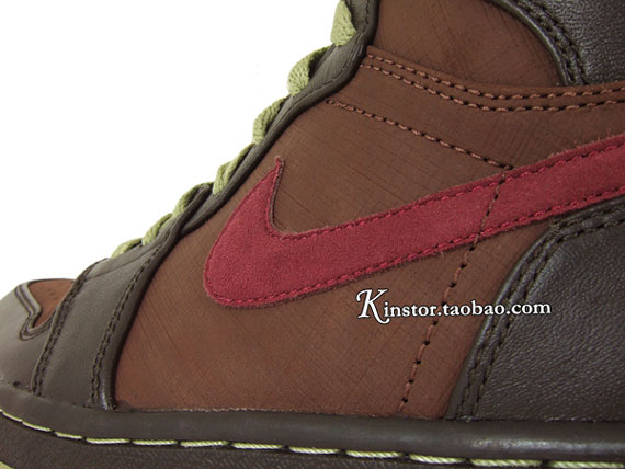 Air Jordan 1 Retro High - Chocolate - Velvet Brown - Sage - Garnet