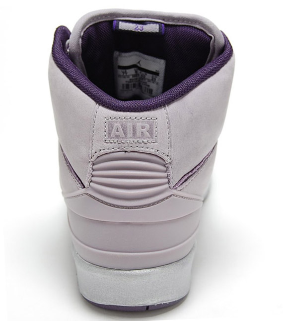 Air Jordan Ii Retro Gs Lavender Deep Purple 4