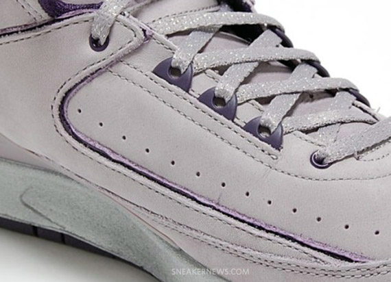 Air Jordan Ii Retro Gs Lavender Deep Purple 8