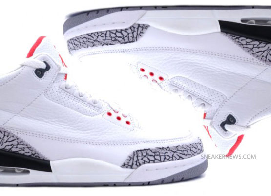 Air Jordan III (3) Retro – White – Cement Grey | Confirmed For Spring 2011