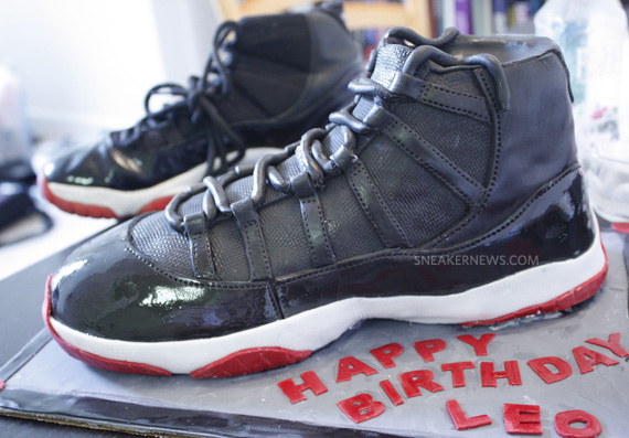 Air Jordan Xi Bred Birthday Cake Leo 01