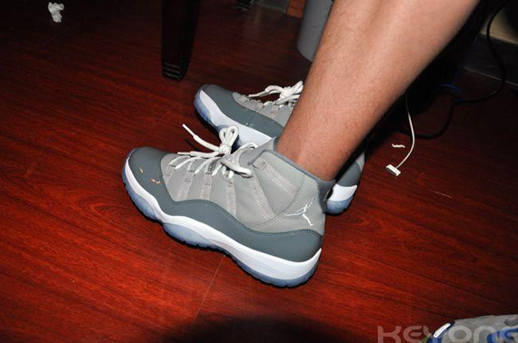 Air Jordan Xi Cool Grey Mens New Images 013