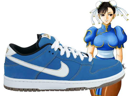 Chun Li Nike Sb Dunk Low