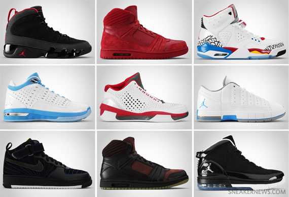 Jordan Brand September 2010 – Updated Release Info