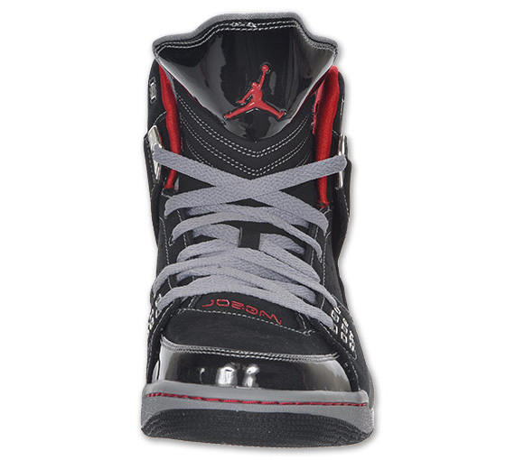 Jordan Sc1 Patent Black Red White Grey 05