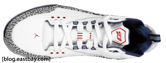 Jordan True Blue Cp3 Iii Tribute 3