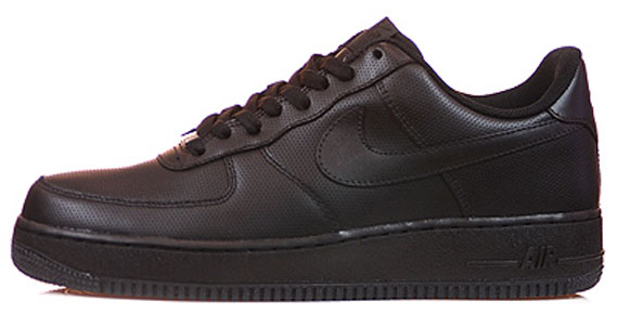 Nike Af1 Low Black Perf Pack 01