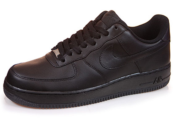 Nike Af1 Low Black Perf Pack 02