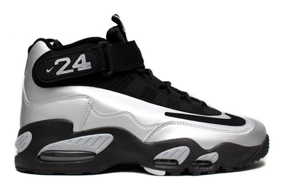 Nike Air Griffey Max 1 Metallic Platinum Black 1