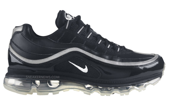 Nike Air Max 24 7 Black Metallic Silver 1