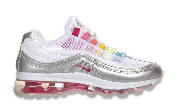 Nike Air Max 24 7 Kids Rainbow Silver 03