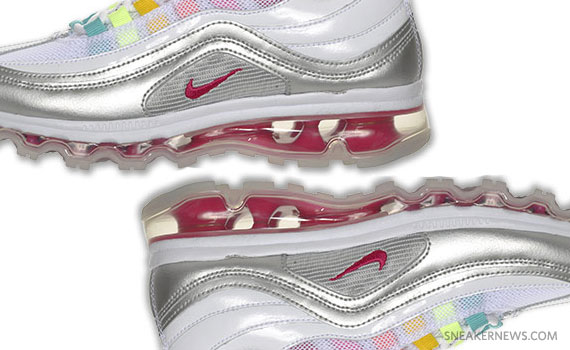 Nike Air Max 24 7 Kids Rainbow Silver 08